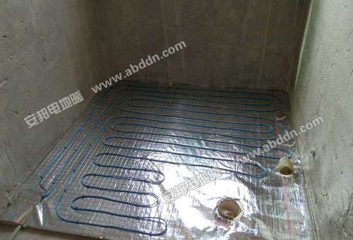 衛(wèi)生間電地暖安裝圖