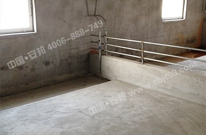 發(fā)熱電纜地暖安裝完畢