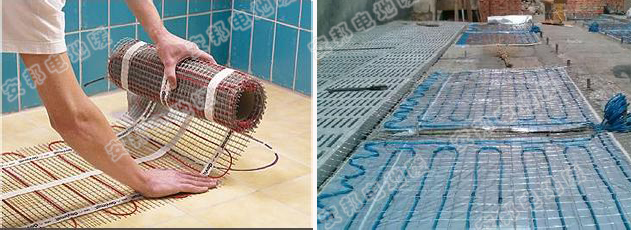 安邦電地暖現(xiàn)場(chǎng)安裝