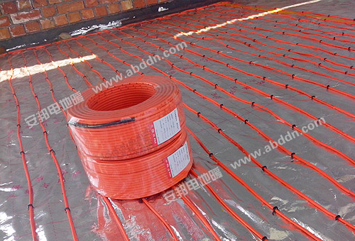 烏魯木齊頭屯河區(qū)某售樓中心電地暖安裝圖