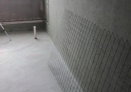 墻面安裝固定發(fā)熱電纜的鋼絲網