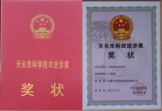 科技進(jìn)步獎三等獎