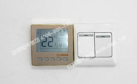 電地暖溫控器安裝完后的調(diào)試