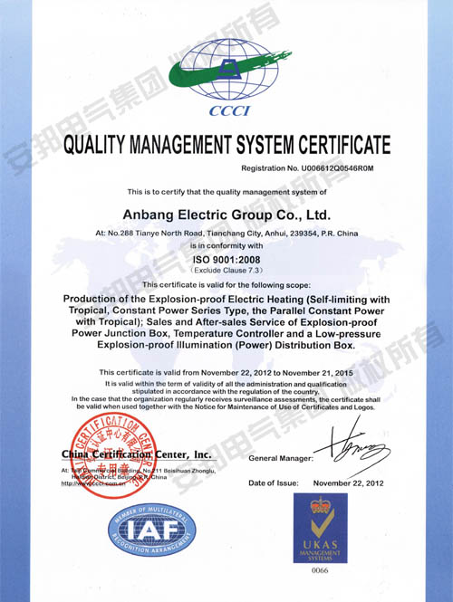 ISO9001:2008��(gu��)�H�|(zh��)���wϵ�J(r��n)�C��Ӣ�İ棩